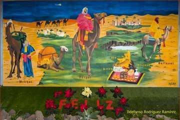 El Ejido vive la Navidad con belén y música (Foto Ildefonso Rodríguez)